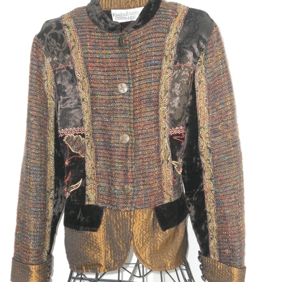 FLASHBACK COUTURE SWEATER BLAZER SIZE MEDIUM - Picture 5 of 5